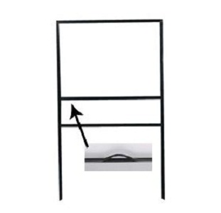 Slide-In H-Frame 24' x 18" - 2 Count